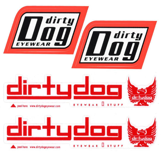 Dirty Dog Sticker Set - Kiteshop.com