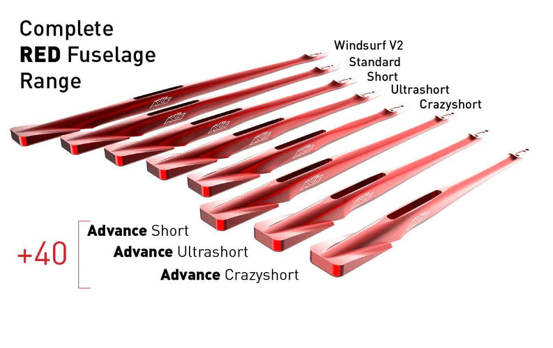 Axis Advance Red-Series Fuselage - Kiteshop.com