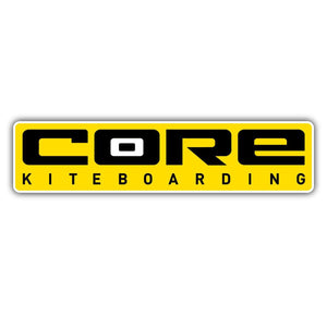 Core Kiteboarding Rectangular Banner Sticker - Kiteshop.com