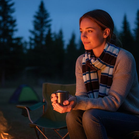 Dirty Dog Block Stripe Scarf