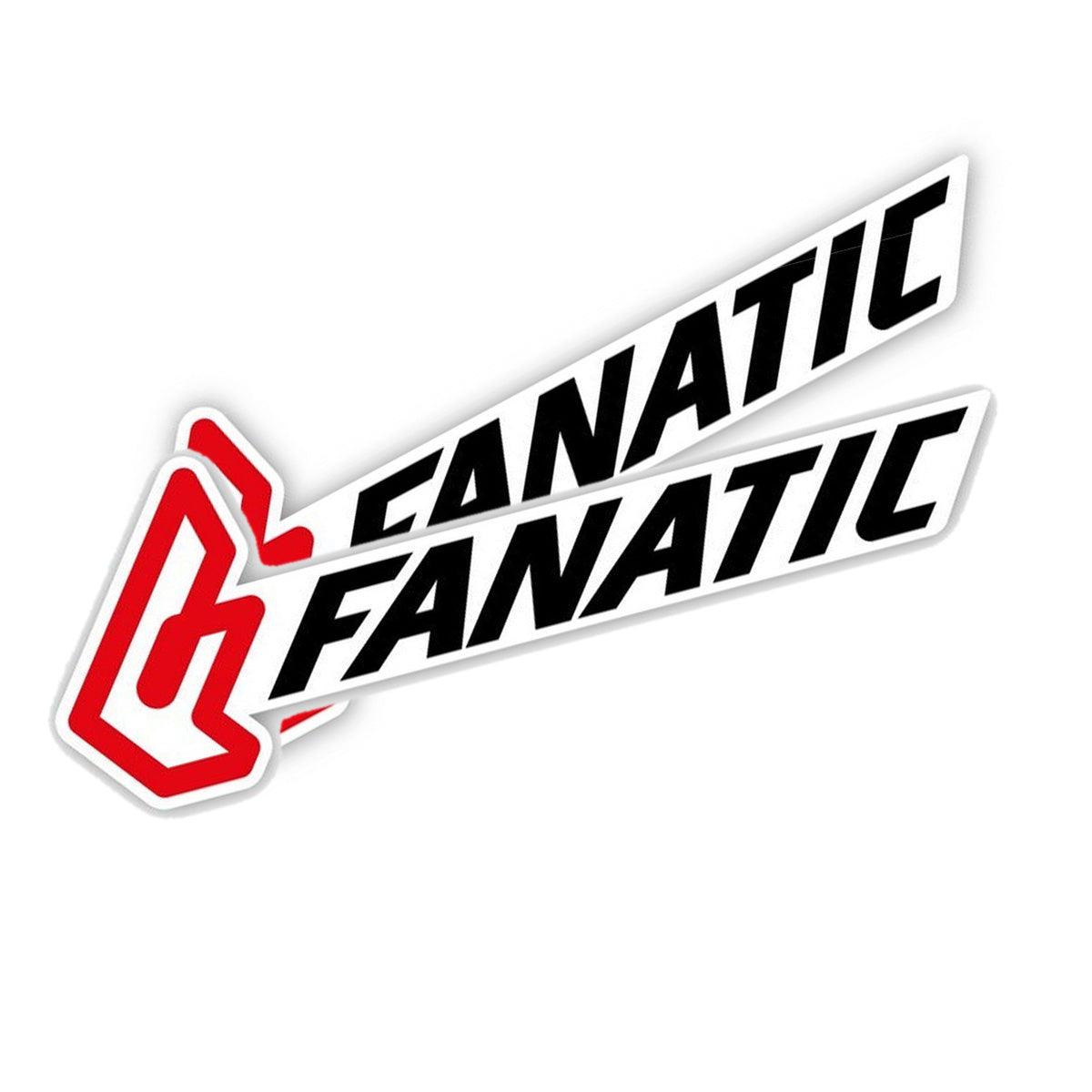 Fanatic Logo Sticker - Kiteshop.com