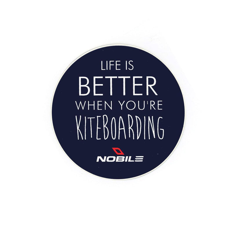 Nobile 'Life Is Better' Sticker Set - Kiteshop.com