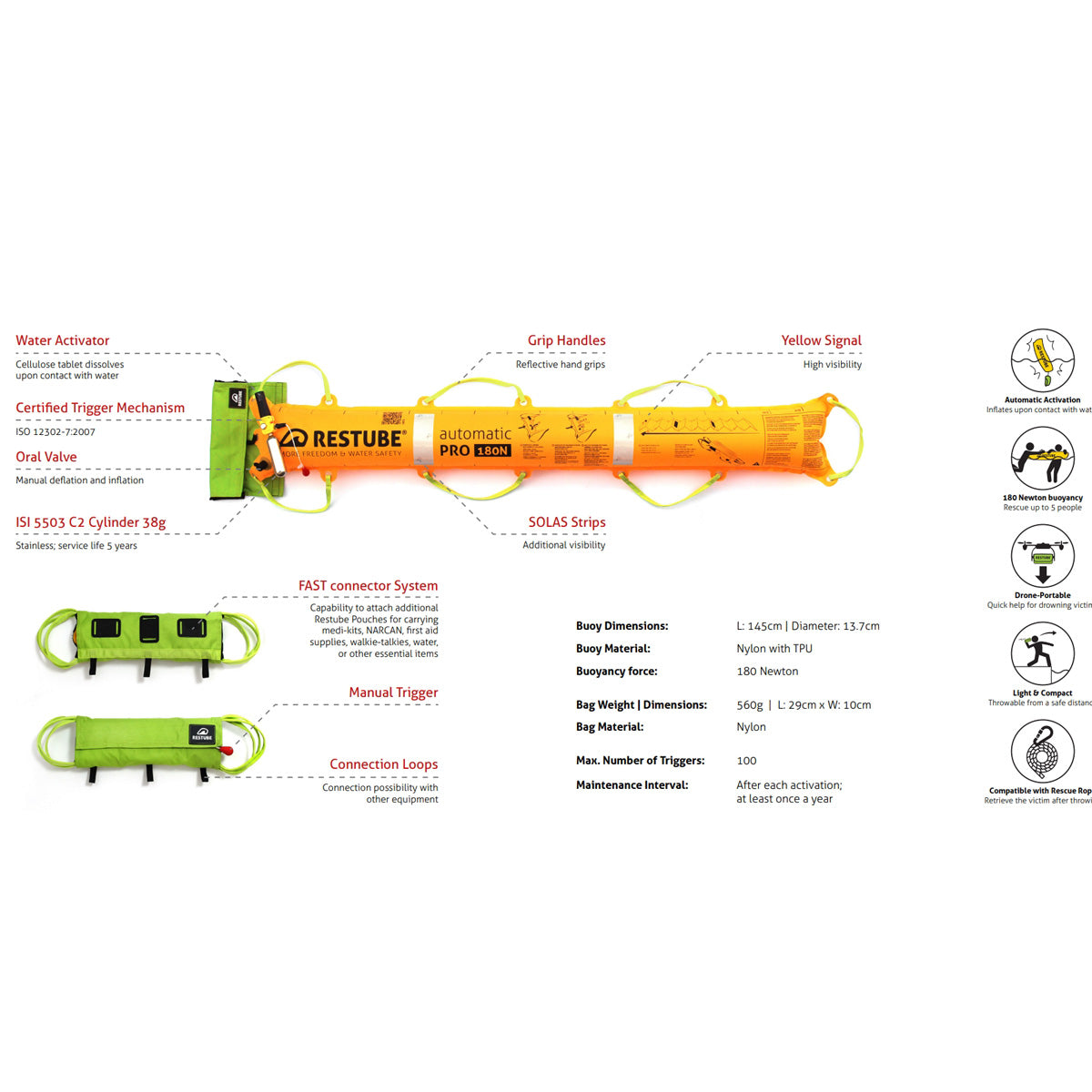 Restube Automatic 180 Pro