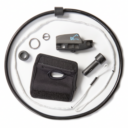 Slingshot Sentry Clam Cleat Set + Flagging Line