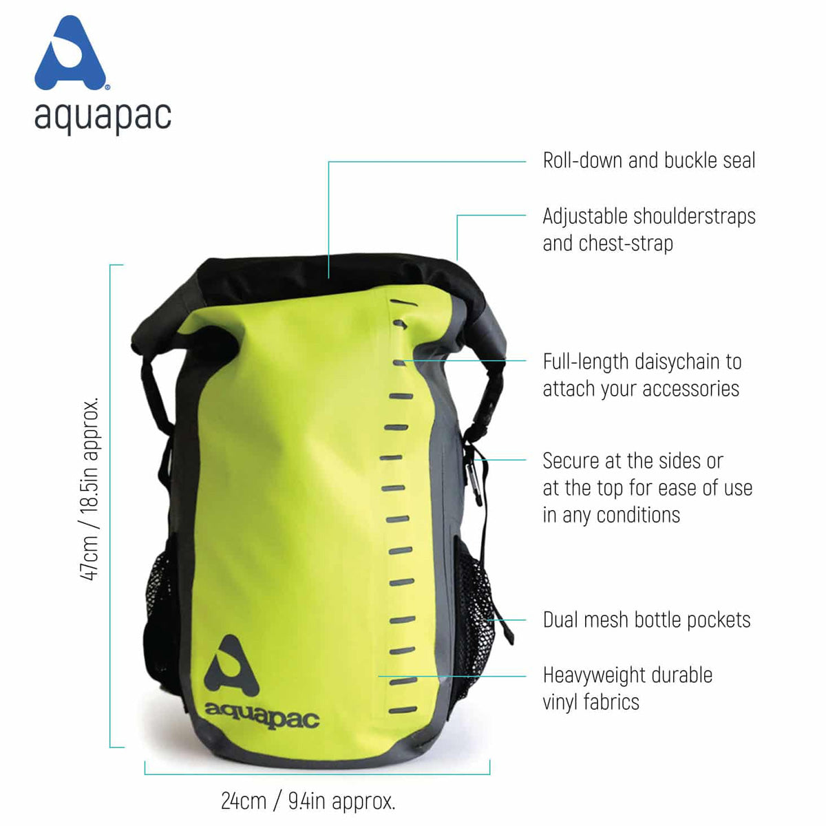 Aquapac Toccoa Trailproof Daypack - SUP