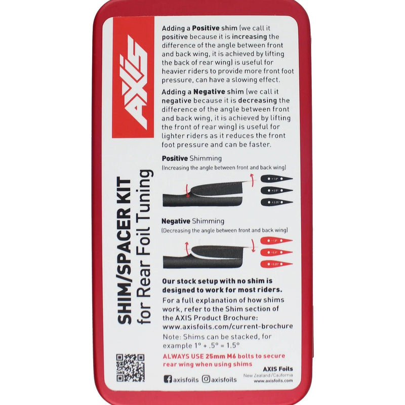 Axis Shim / Spacer Kit - Kiteshop.com