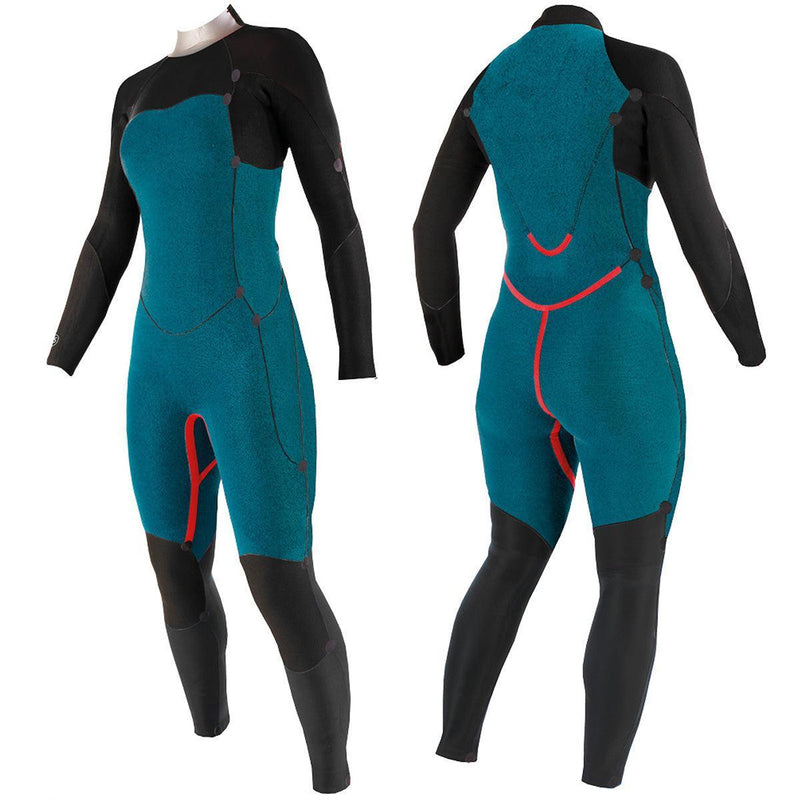Sooruz Divine Womens Back-Zip (4/3) - Kiteshop.com
